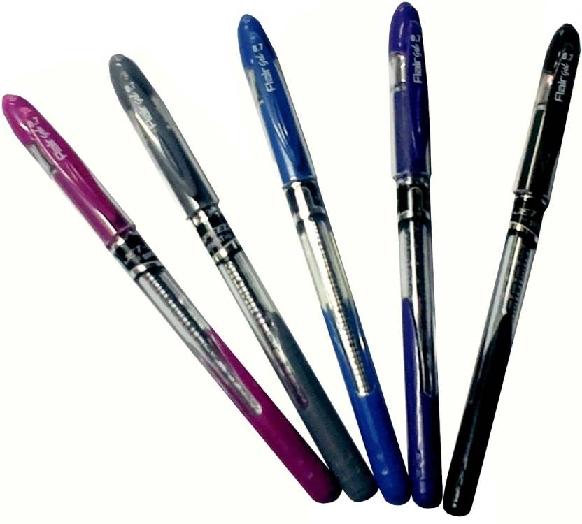 Jet Speed Gel Pen Black (Flair)